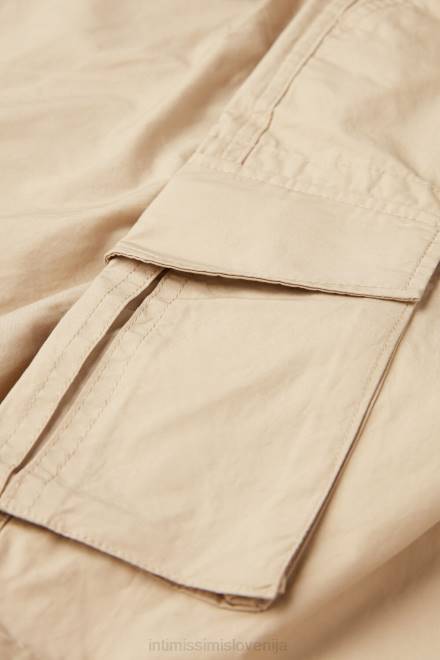 Intimissimi moški 306j-naravna oblačila 2R8X173 bombažne kratke hlače cargo