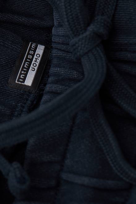 Intimissimi moški 763i-modra oblačila 2R8X184 sprane kolekcije dolge hlače iz flisa