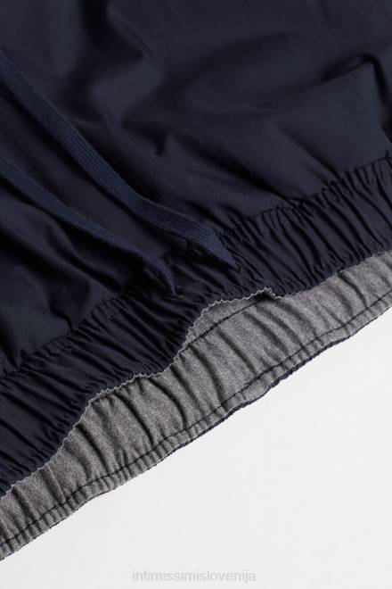 Intimissimi moški 800-polnočno modra oblačila 2R8X231 hlače iz bombažnega platna