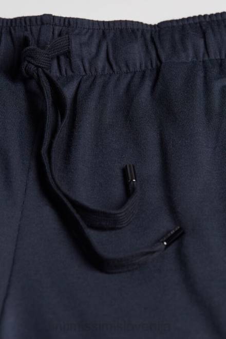 Intimissimi moški 800-polnočno modra oblačila 2R8X239 kratke hlače iz svile in modala