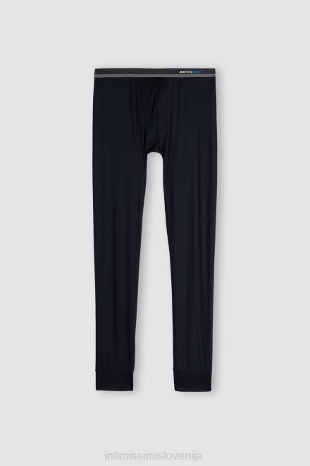 Intimissimi moški 800-polnočno modra oblačila 2R8X245 pajkice iz merino volne