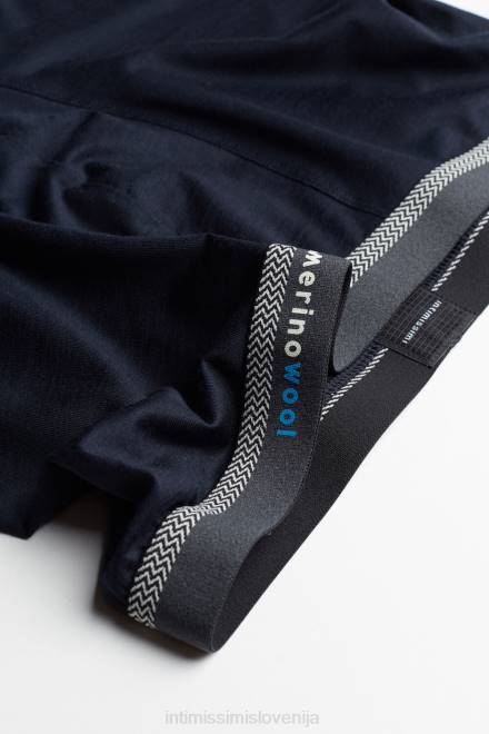 Intimissimi moški 800-polnočno modra oblačila 2R8X245 pajkice iz merino volne