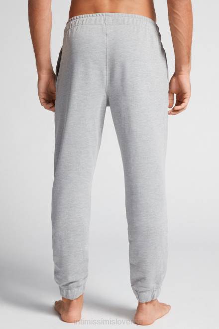 Intimissimi moški 977i-gr. melanž oblačila 2R8X211 dolge lahke hlače iz flisa