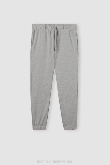 Intimissimi moški 977i-gr. melanž oblačila 2R8X211 dolge lahke hlače iz flisa