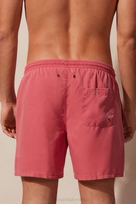 Intimissimi moški 281j-delave temno roza oblačila 2R8X412 stone washed kopalne kratke hlače