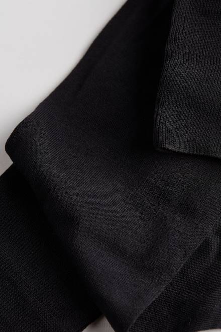 Intimissimi moški 019-črna nogavice 2R8X390 dolge satenske bombažne nogavice