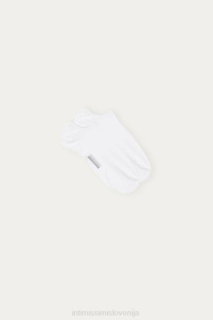 Intimissimi moški 001-bela nogavice 2R8X354 bombažne nogavice Supima