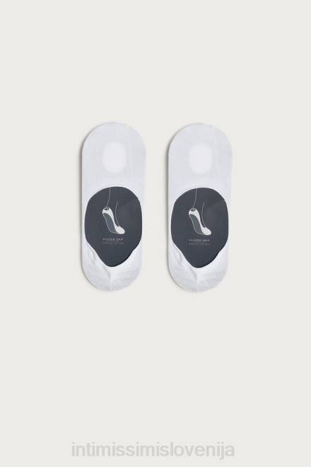 Intimissimi moški 001-bela nogavice 2R8X401 raztegljive bombažne nogavice