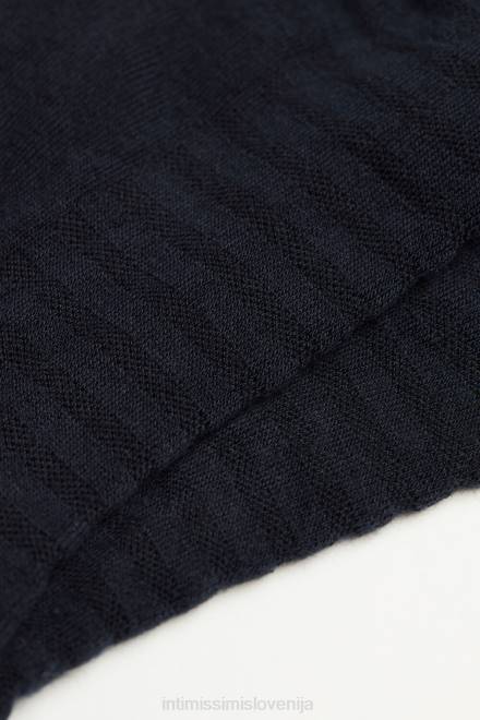 Intimissimi moški 016-modra nogavice 2R8X364 frotirne bombažne nogavice