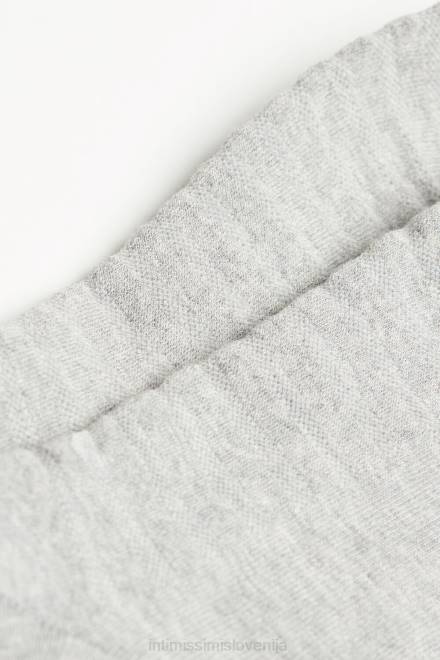 Intimissimi moški 2000-siv flis nogavice 2R8X361 frotirne bombažne nogavice