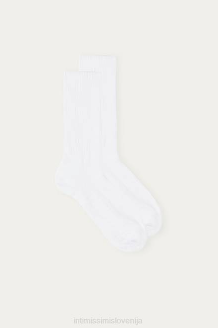 Intimissimi moški 001-bela nogavice 2R8X358 frotirne kratke nogavice