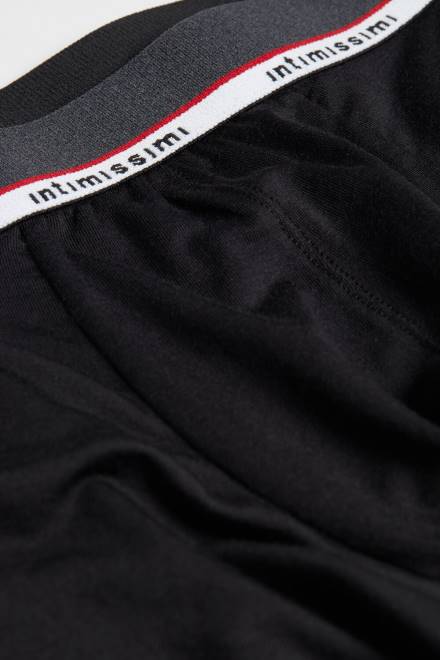 Intimissimi moški 019-črna spodnje perilo 2R8X137 mikromodalne boksarice