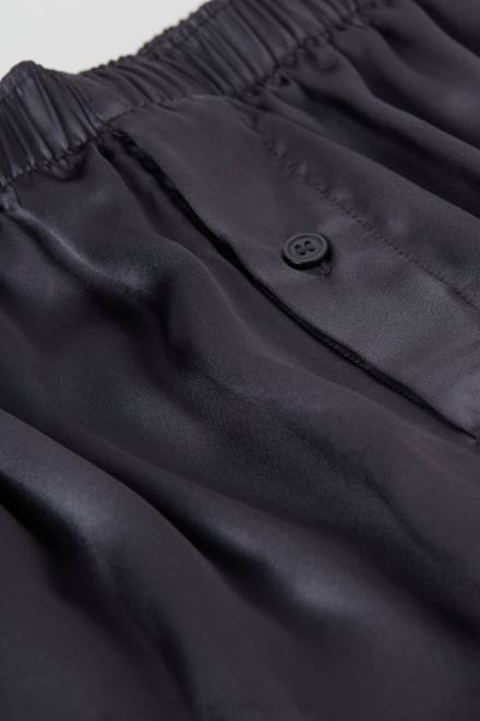 Intimissimi moški 037j-temno siva spodnje perilo 2R8X68 svilene boksarice