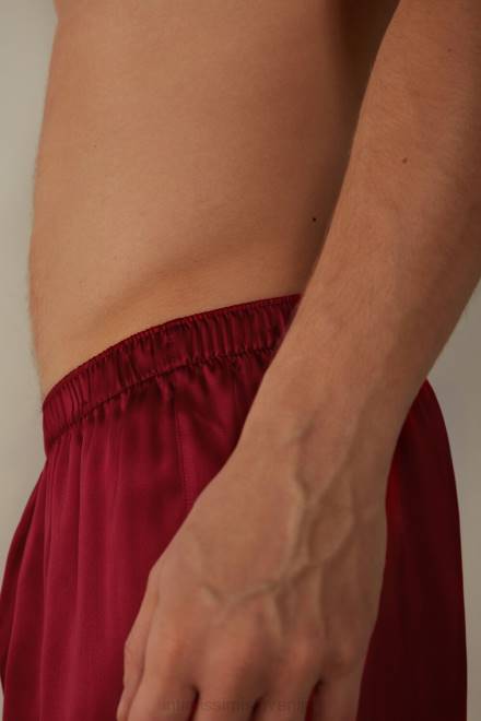 Intimissimi moški 1473-rdeča spodnje perilo 2R8X90 svilene boksarice