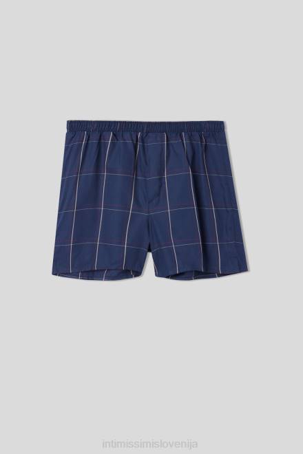 Intimissimi moški 374j-kara dvobarvna spodnje perilo 2R8X14 boksarice s potiskom