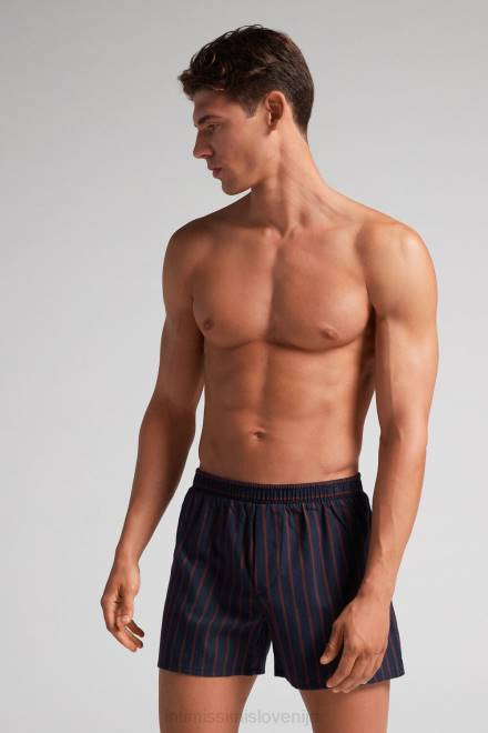 Intimissimi moški 376j-riga mattone spodnje perilo 2R8X12 boksarice s potiskom