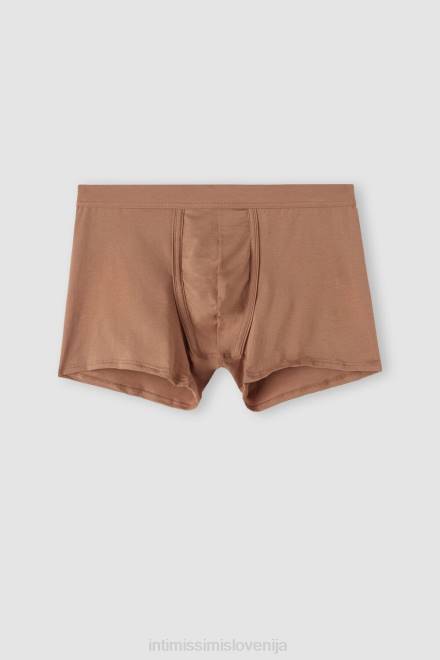 Intimissimi moški 417i-srednje bež spodnje perilo 2R8X75 naravne sveže bombažne boksarice Supima
