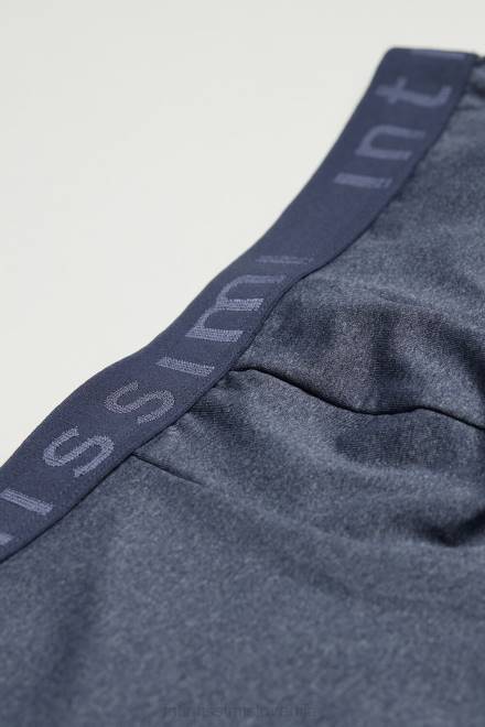 Intimissimi moški 5210-denim modra mešanica spodnje perilo 2R8X110 boksarice iz mikrovlaken z logotipom