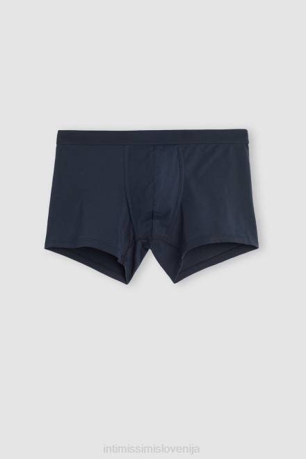 Intimissimi moški 800-polnočno modra spodnje perilo 2R8X142 ohlapne bombažne boksarice supima