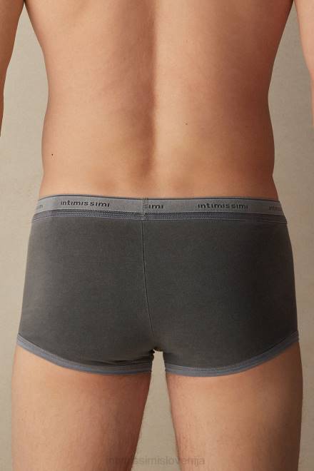 Intimissimi moški 862i-črna spodnje perilo 2R8X82 boksarice iz raztegljivega bombaža supima, barvane za oblačila