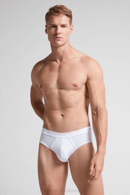 Intimissimi moški 001-bela spodnje perilo 2R8X141 bombažne hlačke Supima