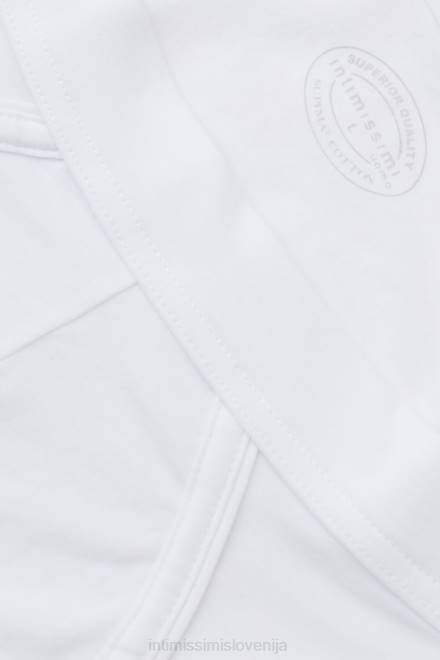 Intimissimi moški 001-bela spodnje perilo 2R8X31 naravne sveže bombažne hlačke supima