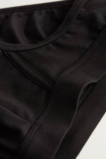 Intimissimi moški 019-črna spodnje perilo 2R8X145 bombažne hlačke Supima