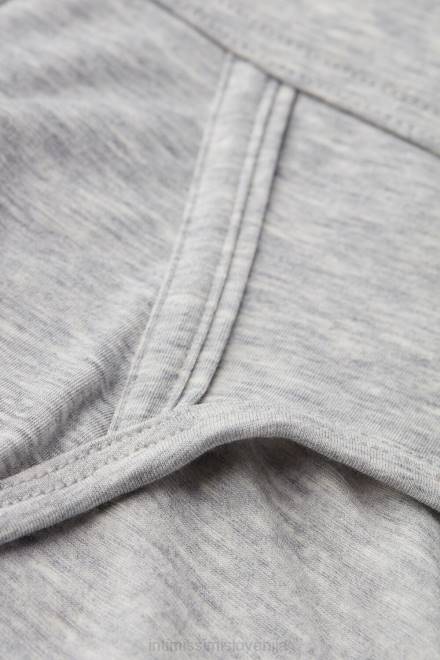 Intimissimi moški 031-svetlo siv melanž spodnje perilo 2R8X38 naravne sveže bombažne hlačke supima