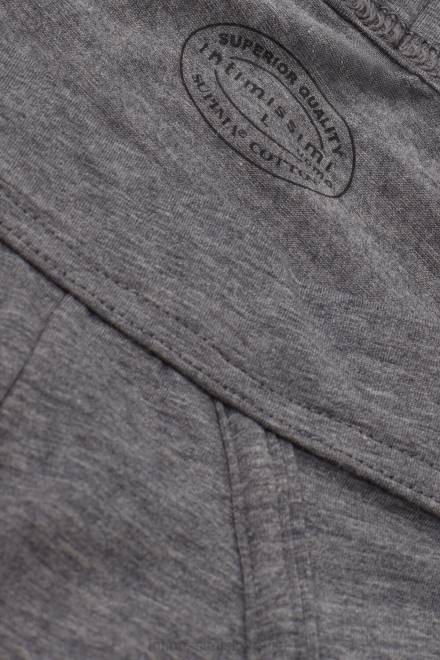 Intimissimi moški 5227-ogljeno siv melanž spodnje perilo 2R8X30 naravne sveže bombažne hlačke supima