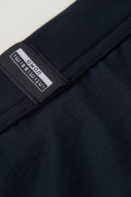 Intimissimi moški 800-polnočno modra spodnje perilo 2R8X48 naravne sveže bombažne hlačke supima