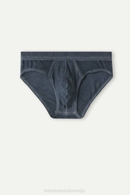 Intimissimi moški 857i-temno modra spodnje perilo 2R8X69 naravne sveže bombažne hlačke supima