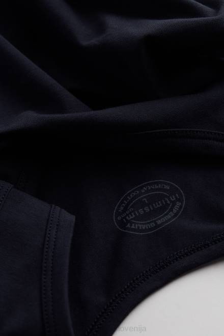 Intimissimi moški 800-polnočno modra oblačila 2R8X273 majica brez rokavov z okroglim izrezom