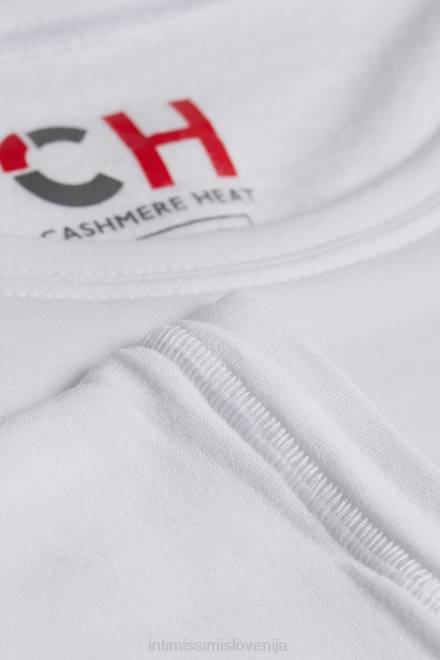 Intimissimi moški 001-bela oblačila 2R8X227 top z dolgimi rokavi iz modalnega kašmirja