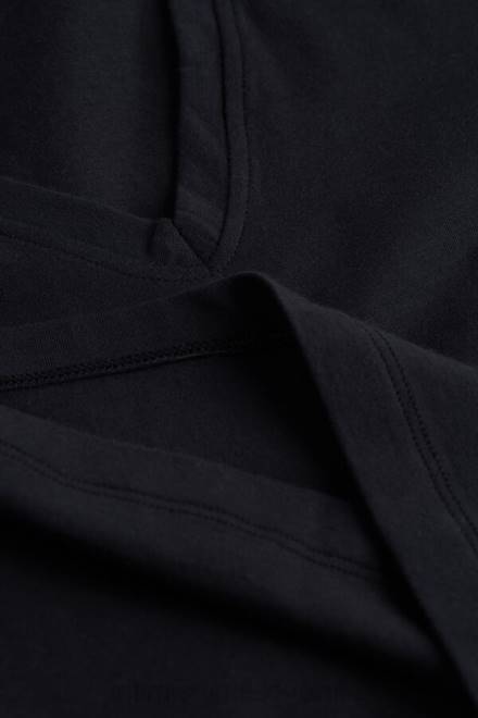 Intimissimi moški 800-polnočno modra oblačila 2R8X282 bombažna majica s kratkimi rokavi Supima z v izrezom