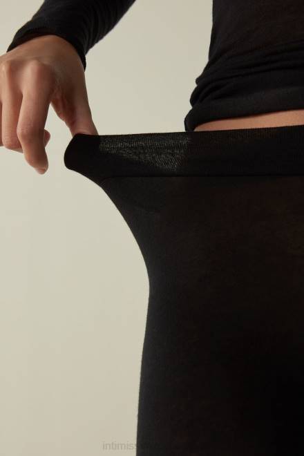 Intimissimi ženske 019-črna oblačila 2R8X1386 ultralahke pajkice iz modala in kašmirja