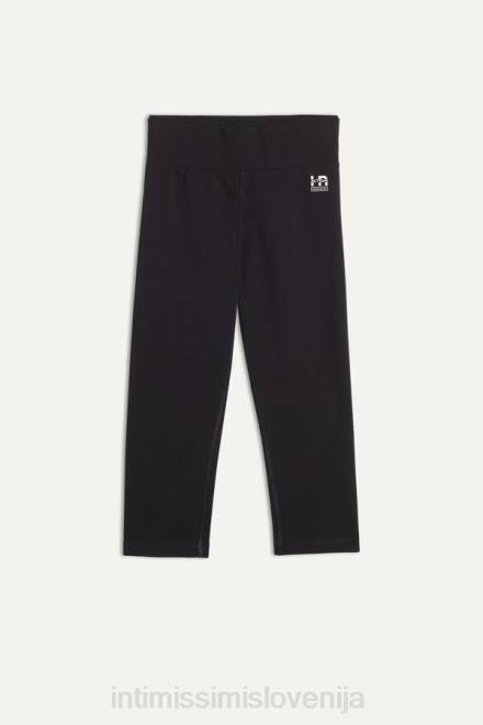 Intimissimi ženske 019-črna oblačila 2R8X1399 v akciji kapri pajkice iz raztegljivega organskega bombaža