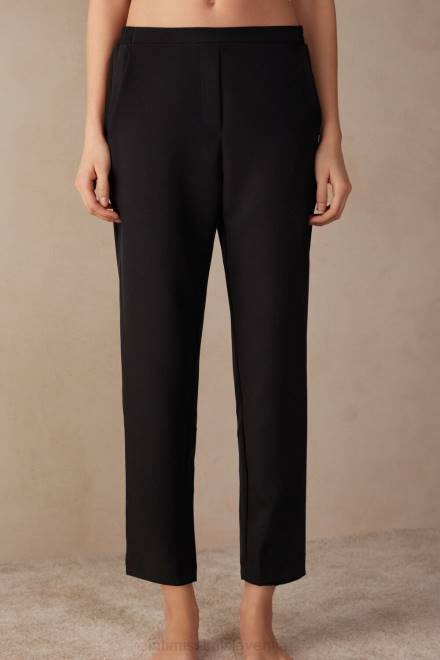 Intimissimi ženske 019-črna oblačila 2R8X1472 hlače z žepi