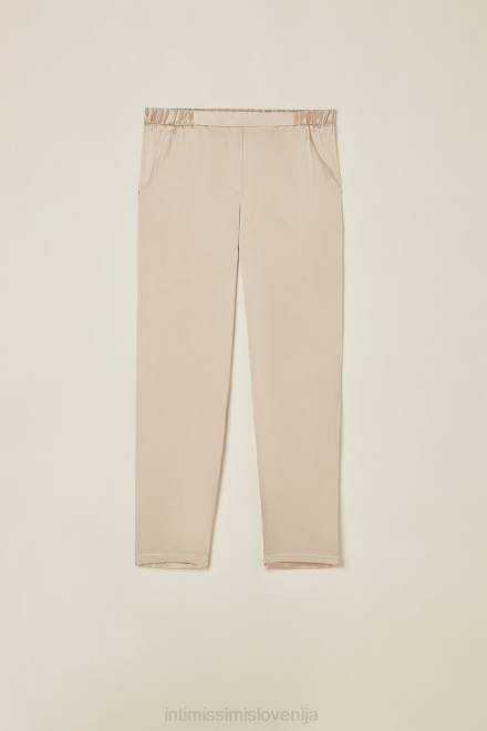 Intimissimi ženske 2280-roza svila oblačila 2R8X1372 ravne svilene hlače