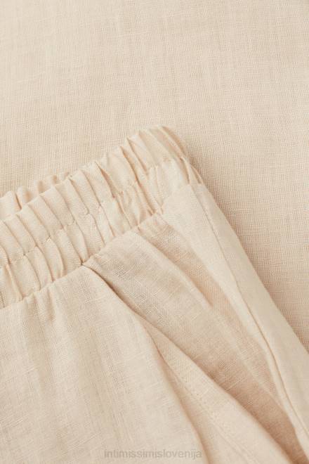 Intimissimi ženske 913i-bež vrv oblačila 2R8X1292 platnene hlače iz gladkega tkanja