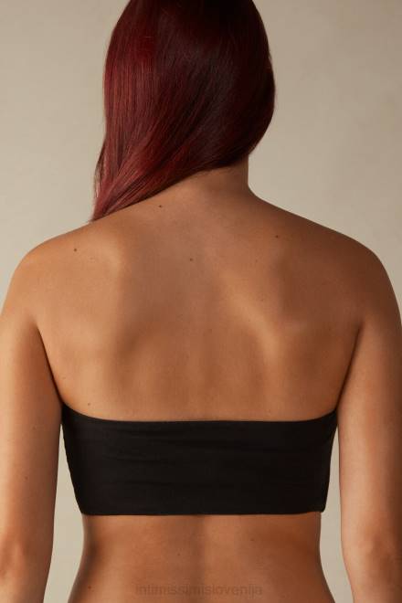 Intimissimi ženske 019-črna spodnje perilo 2R8X1362 bombažni bandeau top