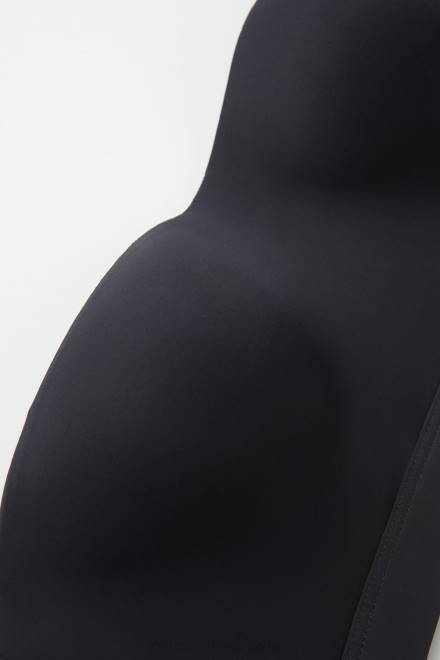 Intimissimi ženske 019-črna spodnje perilo 2R8X541 ultralahek zgornji del nedrčka iz mikrovlaken