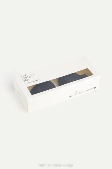 Intimissimi ženske 019-črna spodnje perilo 2R8X585 nedrček brez naramnic s prozornim hrbtom