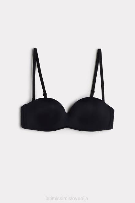 Intimissimi ženske 019-črna spodnje perilo 2R8X814 nedrček gioia bandeau