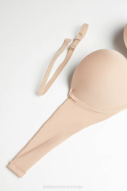 Intimissimi ženske 044-nežno bež spodnje perilo 2R8X733 monica ultralahek bandeau modrček iz mikrovlaken