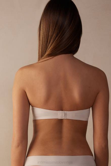 Intimissimi ženske 2280-roza svila spodnje perilo 2R8X515 gioia ultralahek bandeau modrček iz mikrovlaken