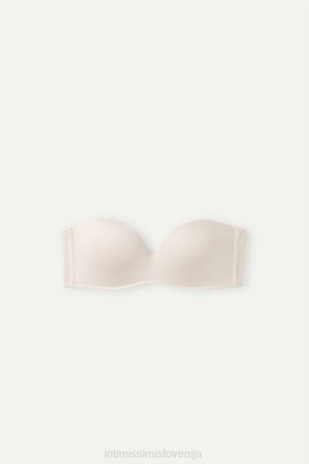 Intimissimi ženske 2280-roza svila spodnje perilo 2R8X515 gioia ultralahek bandeau modrček iz mikrovlaken