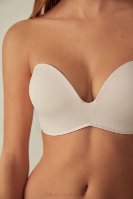 Intimissimi ženske 2280-roza svila spodnje perilo 2R8X812 laura nedrček bandeau iz mikrovlaken