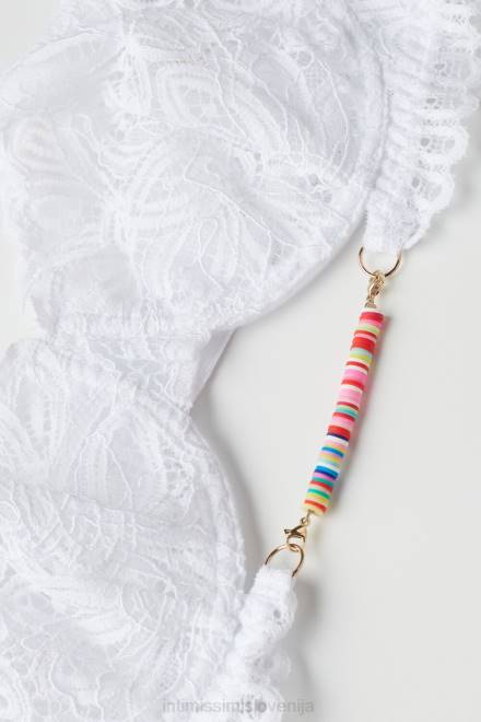 Intimissimi ženske 001-bela spodnje perilo 2R8X529 balkonet modrček v vročih poletnih dneh