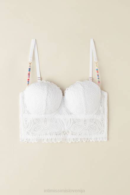 Intimissimi ženske 001-bela spodnje perilo 2R8X530 vroče poletne dni giada balconette bustier