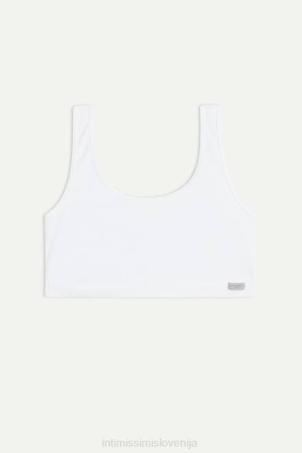 Intimissimi ženske 001-bela spodnje perilo 2R8X748 nedrček iz naravnega bombaža